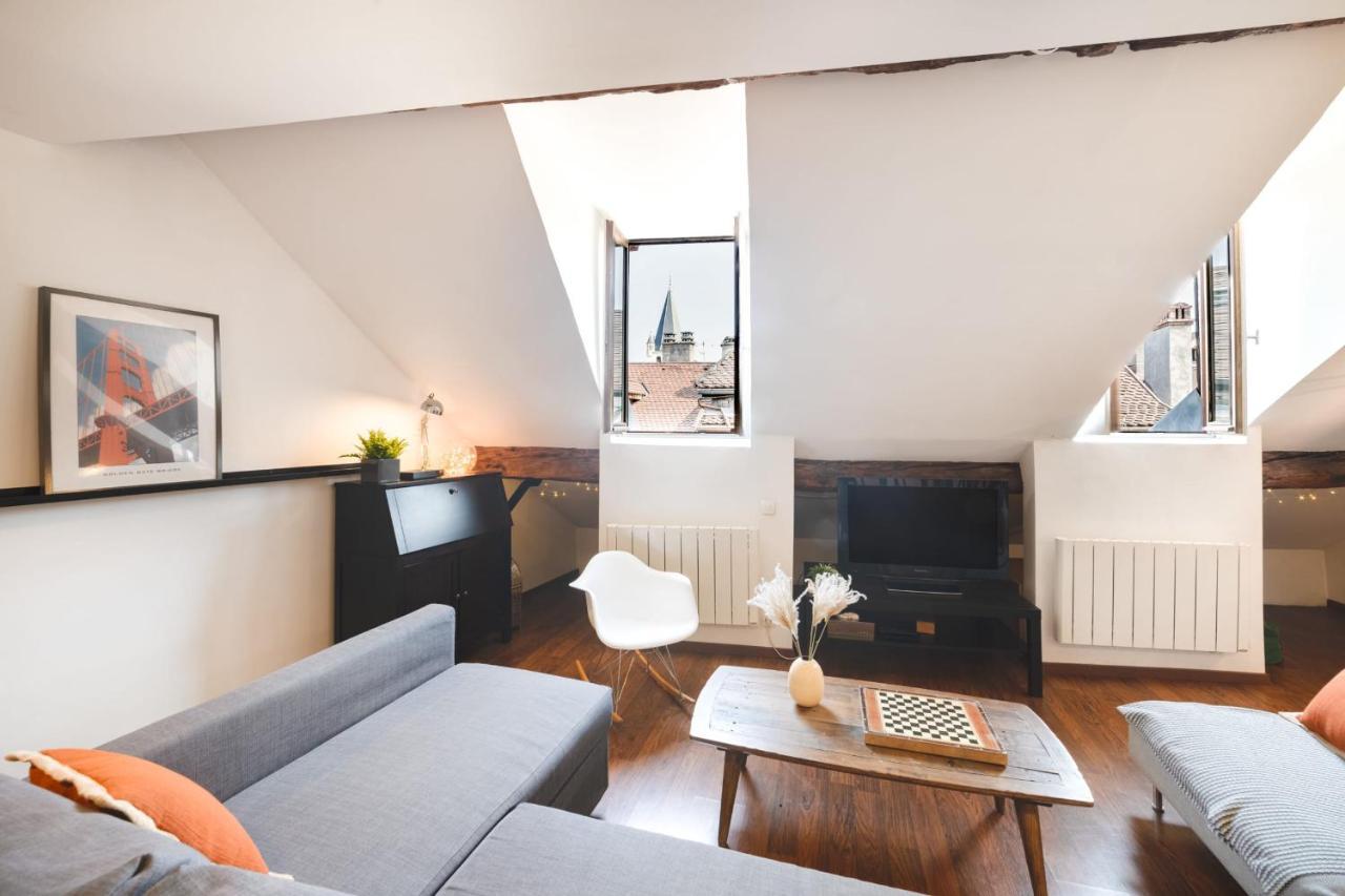 Le Philosophe - Flat In The Heart Of Annecy'S Old Town Lejlighed Eksteriør billede